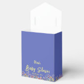 Wildflowers Baby shower gunstbox Bedankdoosjes (Geopend)