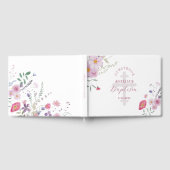 Wildflowers Baptism Guest Book Gastenboek (Volledig)