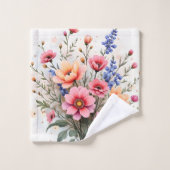 Wildflowers Beautiful Modern Luxury Collection Bad Handdoek (Wasdoekje)