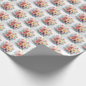 Wildflowers Beautiful Trendy Luxury Collection Cadeaupapier (Hoek)