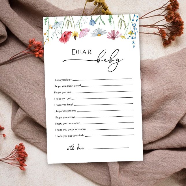 Wildflowers Beste wensen voor baby spel (Creator heeft geüpload)