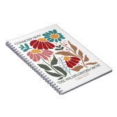 Wildflowers Bible Verse  Notitieboek (Rechterzijde)