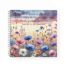Wildflowers bij Dusk & Quote