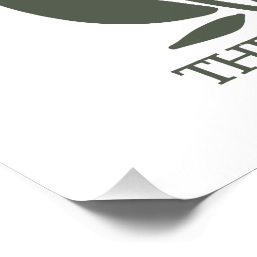 Wildflowers Bijbelvers Perfect Poster (Hoek)