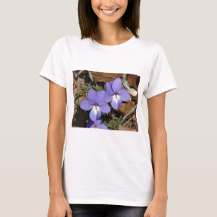 WildFlowers Birds-Foot Violet III Gifts & Apparel T-shirt