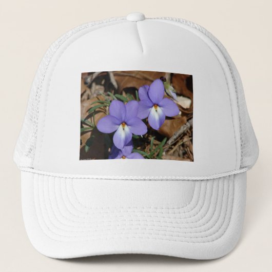 WildFlowers Birds-Foot Violet III Gifts & Apparel Trucker Pet (Voorkant)