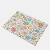 Wildflowers Bloemen Zomer Patroon Deurmat (Schuin)