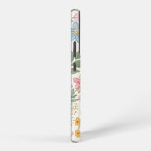 Wildflowers Bloemen Zomer Patroon Samsung Galaxy Hoesje (Rechterkant)
