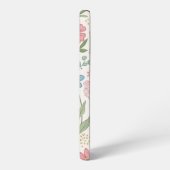 Wildflowers Bloemen Zomer Patroon Samsung Galaxy Hoesje (Linkerkant)