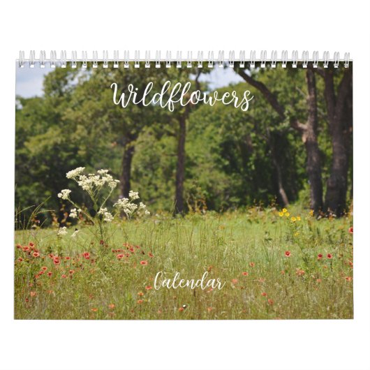 Wildflowers Bloemenkalender Kalender (Hoes)