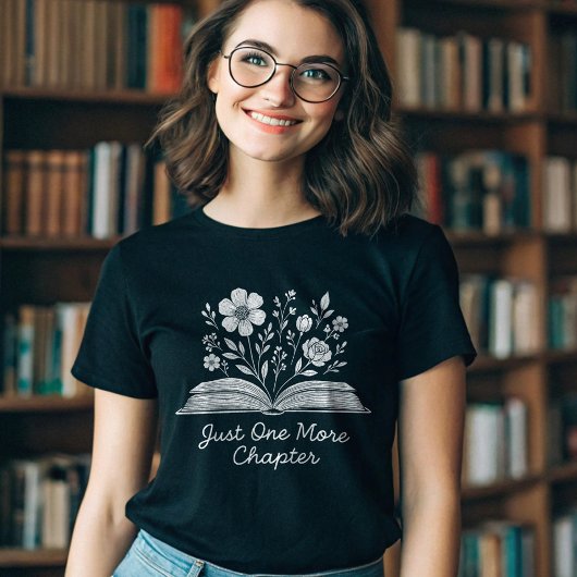 Wildflowers Boek T-shirt
