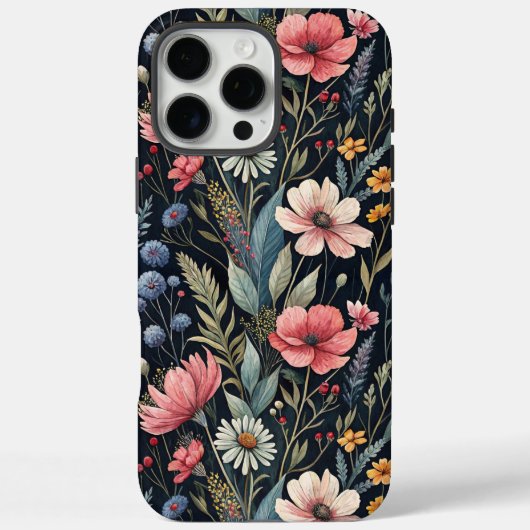 Wildflowers Botanical Inspiration  Case-Mate iPhone Case (Achterkant)