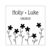 Wildflowers, Branches & Leaves for Wedding Rubberstempel (Afrduk)