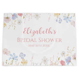 WILDFLOWERS Bridal Shower Floral spring Groot Cadeauzakje