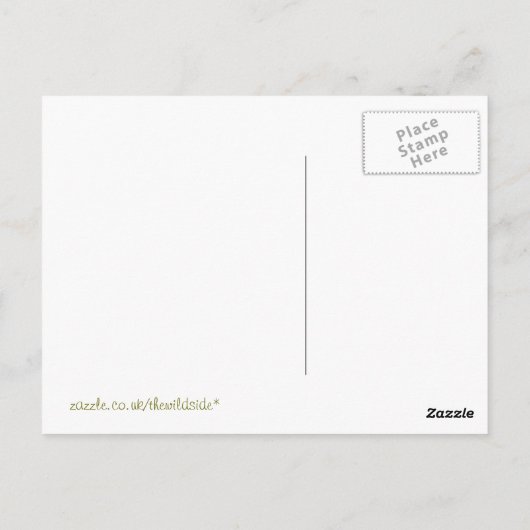 WILDFLOWERS BRIEFKAART (Achterkant)