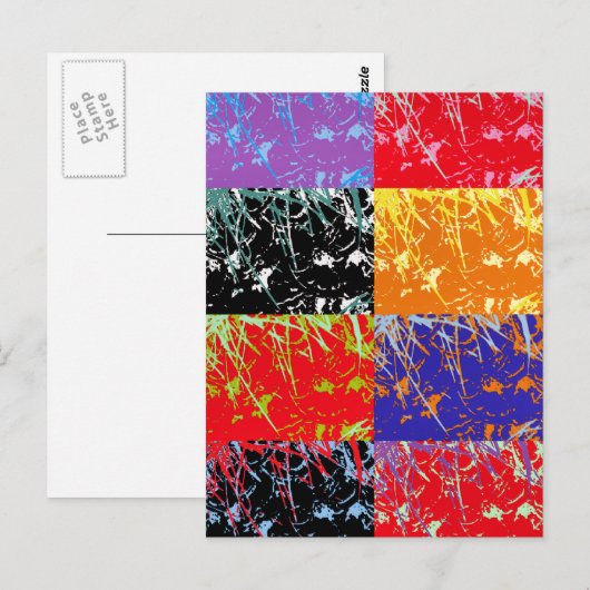 WILDFLOWERS BRIEFKAART (Voorkant / Achterkant)