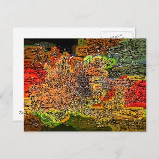 WILDFLOWERS BRIEFKAART (Voorkant / Achterkant)