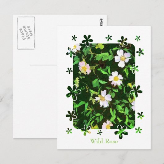 WILDFLOWERS BRIEFKAART (Voorkant / Achterkant)