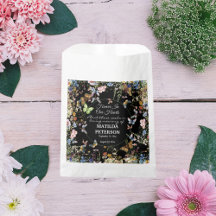 Wildflowers Butterflies Memorial Seed Packet