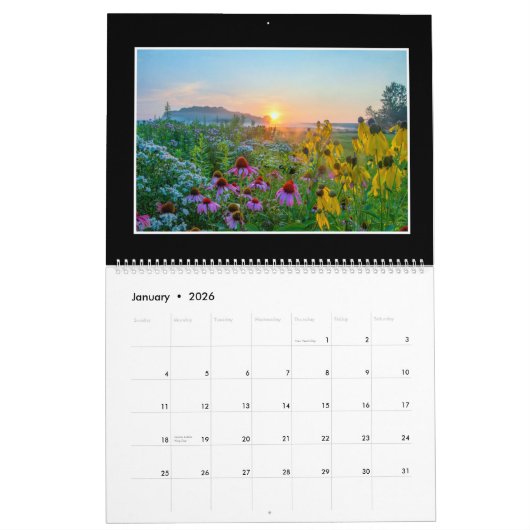 Wildflowers  Calendar By Thomas Minutolo Kalender (Jan 2026)