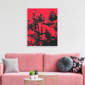 WILDFLOWERS CANVAS AFDRUK (Insitu (Woonkamer))