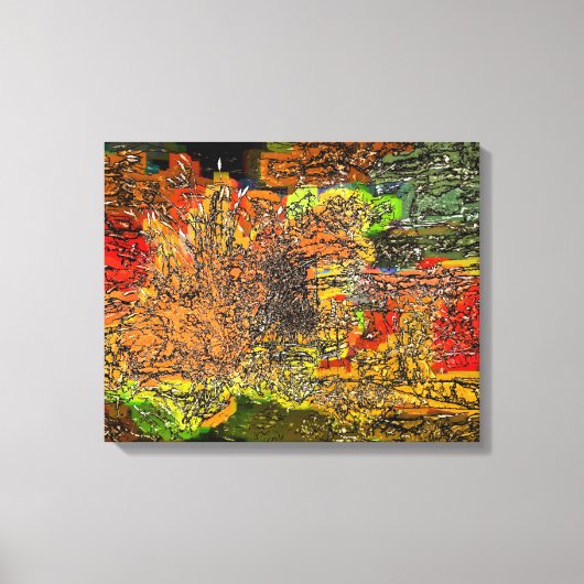 WILDFLOWERS CANVAS AFDRUK (Voorkant)