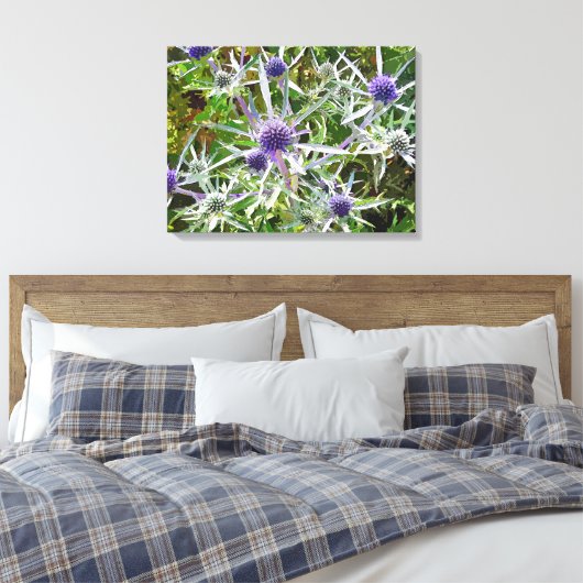 WILDFLOWERS CANVAS AFDRUK (Insitu (Slaapkamer))