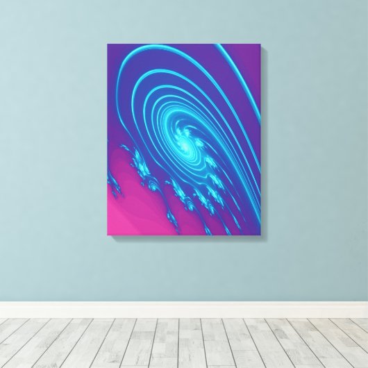 WILDFLOWERS CANVAS AFDRUK (Insitu (Houten vloer))