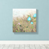 Wildflowers Canvas Afdruk (Insitu (Houten vloer))