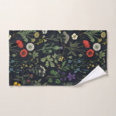 Wildflowers collage bad handdoek (Handdoek)