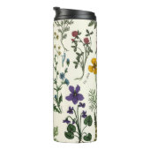 Wildflowers collage thermosbeker (Geroteerd rechts)