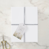 Wildflowers Custom Logo Kleur Hang Labels W/String Cadeaulabel (Met Touw)