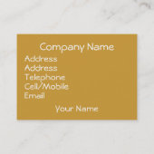 WILDFLOWERS DAISY VISITEKAARTJE (Achterkant)