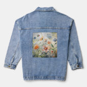 Wildflowers Denim Jacket (Achterkant)