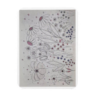 Wildflowers design magneet