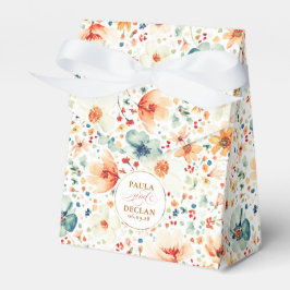 Wildflowers Elegant Romantic Boho Floral Wedding Bedankdoosjes