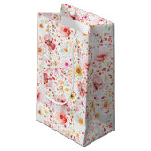 Wildflowers Elegant Romantische Zomer Favorieten Klein Cadeauzakje (Voorkant Gekanteld)