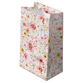 Wildflowers Elegant Romantische Zomer Favorieten Klein Cadeauzakje (Achterkant Gekanteld)