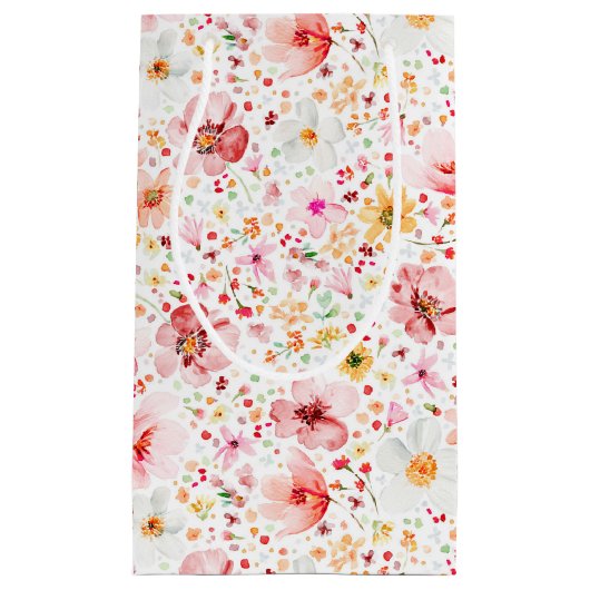 Wildflowers Elegant Romantische Zomer Favorieten Klein Cadeauzakje (Voorkant)