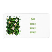 WILDFLOWERS ETIKET (Voorkant)