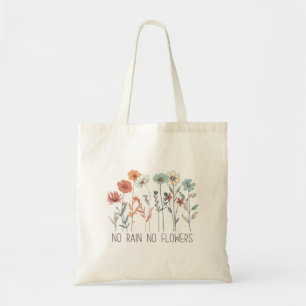 Wildflowers Floral Inspirerend Flowers Quotes Tote Bag