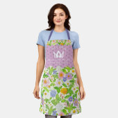 Wildflowers Floral Pattern Queen of the Kitchen Schort (Gedragen)