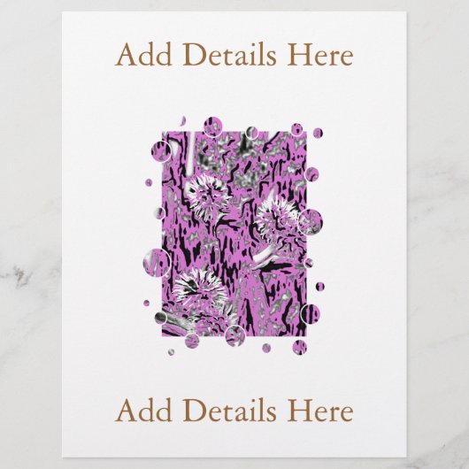 WILDFLOWERS FLYER (Voorkant)