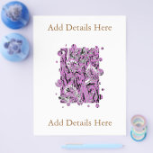 WILDFLOWERS FLYER (Enkel)