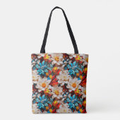 Wildflowers Galore Canvas tas (Achterkant)