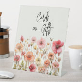 Wildflowers Garden Kaarten en geschenken teken Reclamebord Met Voetstuk (Insitu)