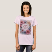 Wildflowers Happy Moederdag T-shirt (Voorkant volledig)