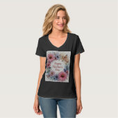 Wildflowers Happy Moederdag T-shirt (Voorkant volledig)