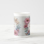 Wildflowers Happy Mother's Day Porselein Kop (Voorkant)