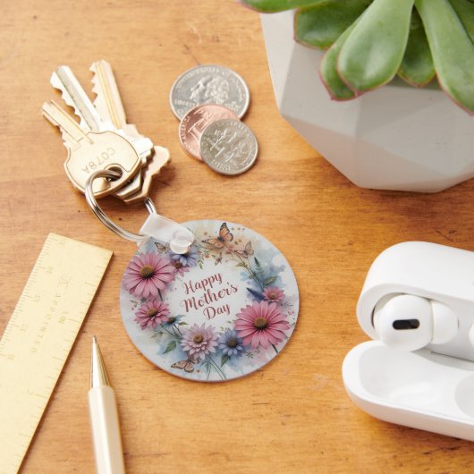 WildFlowers Happy Mother's Day Sleutelhanger (Bureau)